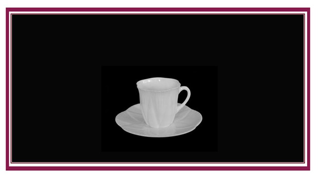 After dinner coffee cup