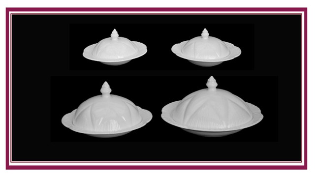 Covered Butter & Muffin Dishes